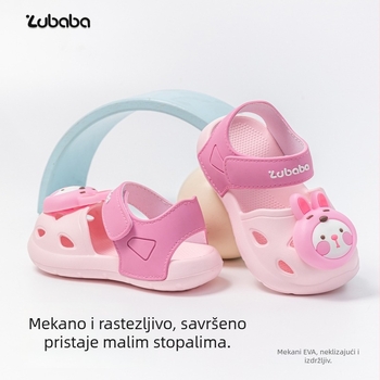 Pig Daddy Dječje EVA sandale s cartoon motivom za plažu, unisex