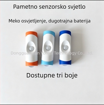 Bežično punjenje, magnetsko pričvršćivanje, senzor pokreta, RGB noćna svjetiljka, zidna lampica pored kreveta u spavaćoj sobi