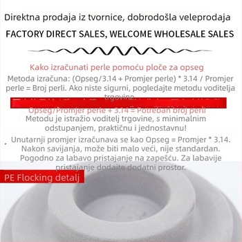 DIY ploča za dizajn nakita s mjernom skalom za narukvice – alat za 108 Buddha perli