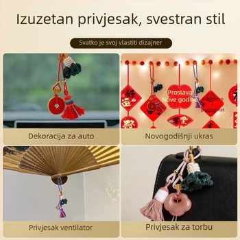 Novi stil kupusni privjesak s užetom za telefon - DIY poluproizvod za ukras