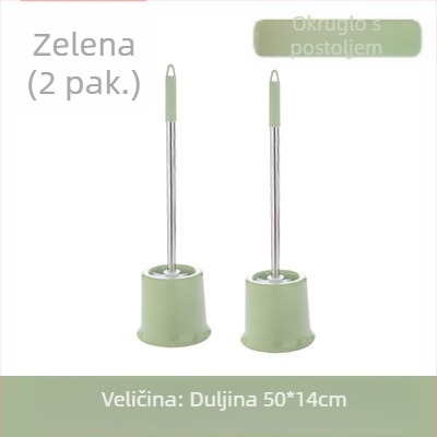 Set četki za čišćenje WC-a s dugom ručkom, kućna upotreba, temeljito čišćenje kupaonice
