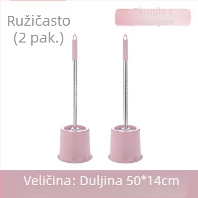 Set četki za čišćenje WC-a s dugom ručkom, kućna upotreba, temeljito čišćenje kupaonice