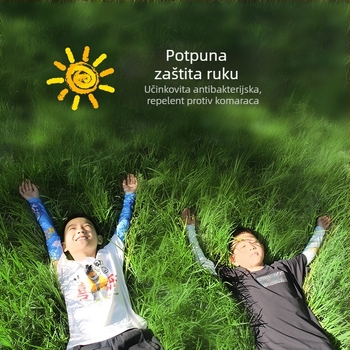 Dječje Ice Silk rukave s UV zaštitom za ljeto