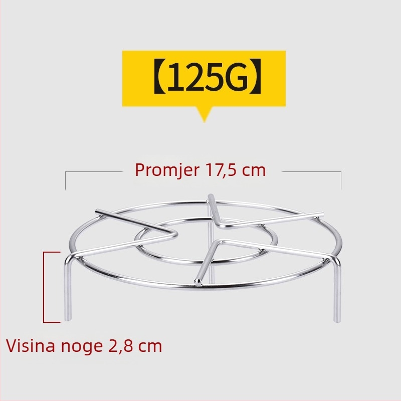 Stalak za paru od 316 nerđajućeg čelika za kuhinju, debela čvrsta rešetka za kuhanje riže