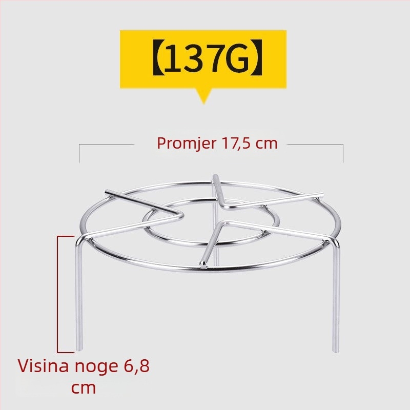 Stalak za paru od 316 nerđajućeg čelika za kuhinju, debela čvrsta rešetka za kuhanje riže