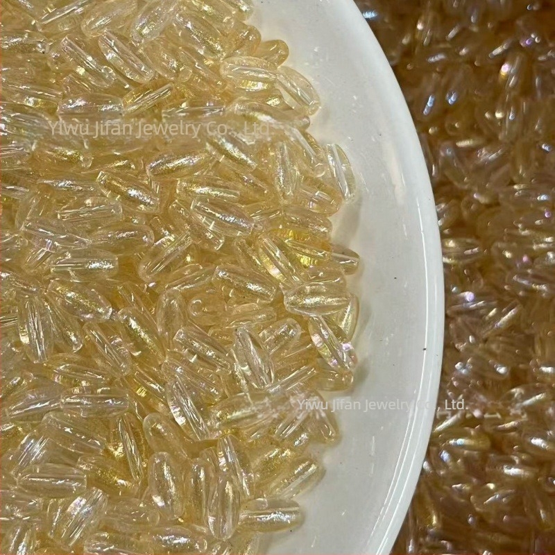 4×8 mm šarene staklene perle za DIY nakit — perle za narukvice i ogrlice