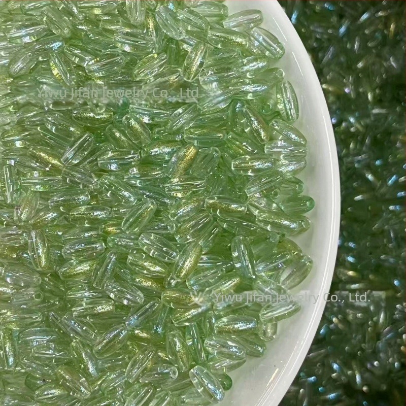 4×8 mm šarene staklene perle za DIY nakit — perle za narukvice i ogrlice