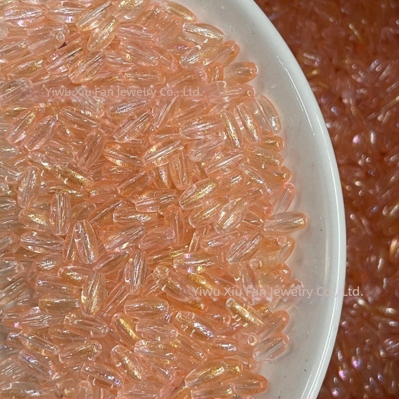 4×8 mm šarene staklene perle za DIY nakit — perle za narukvice i ogrlice