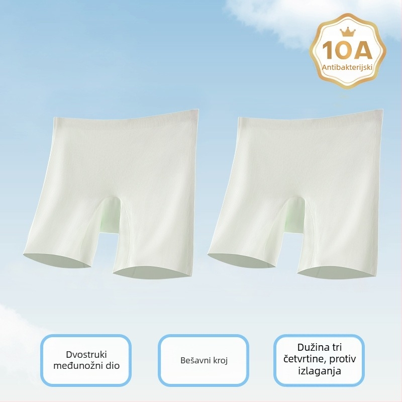 Dječje sigurnosne šorceve za djevojčice s hladnim Ice Silk donjim rubljem, antibakterijski komfor, trostruki dizajn