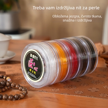 Prozirno elastično užet za nizanje perli za izradu nakita
