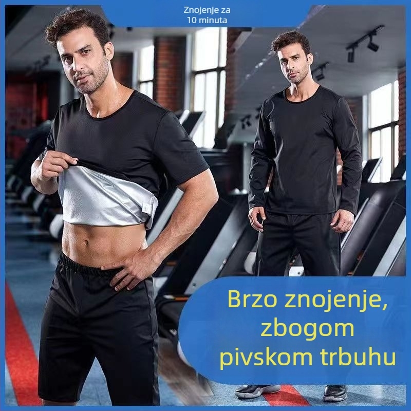 Muški trening paket za intenzivno znojenje u trčanju