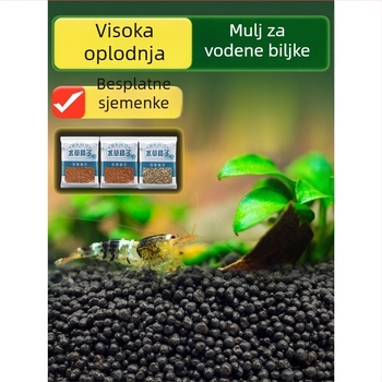Ekološka podloga za akvarijske biljke: mulj za vodene biljke, osnovni pijesak, hranjiva zemlja i osnovno gnojivo