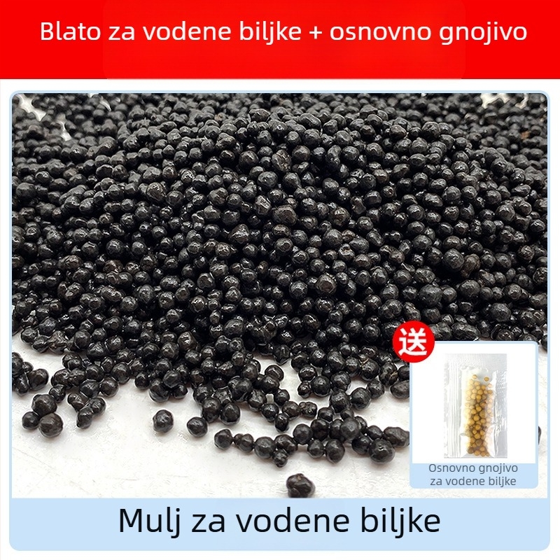 Ekološka podloga za akvarijske biljke: mulj za vodene biljke, osnovni pijesak, hranjiva zemlja i osnovno gnojivo