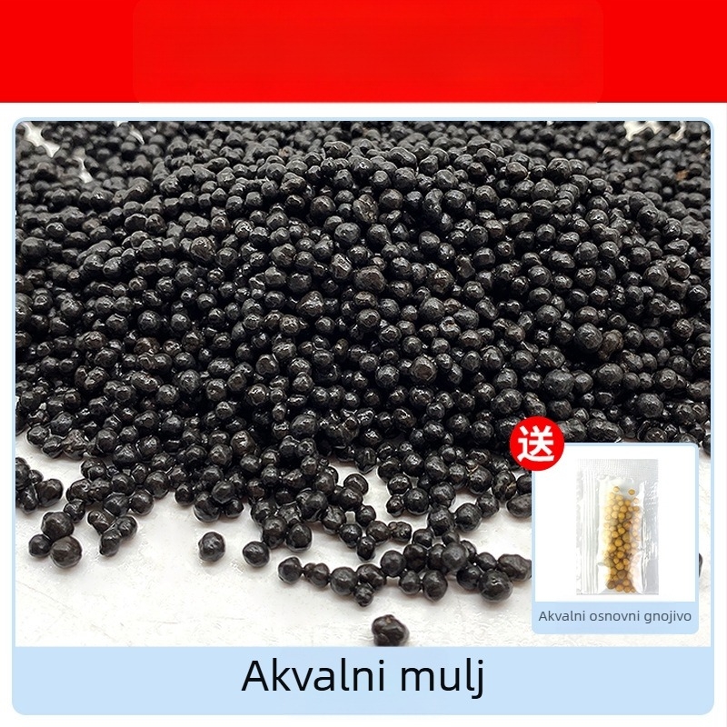 Ekološka podloga za akvarijske biljke: mulj za vodene biljke, osnovni pijesak, hranjiva zemlja i osnovno gnojivo