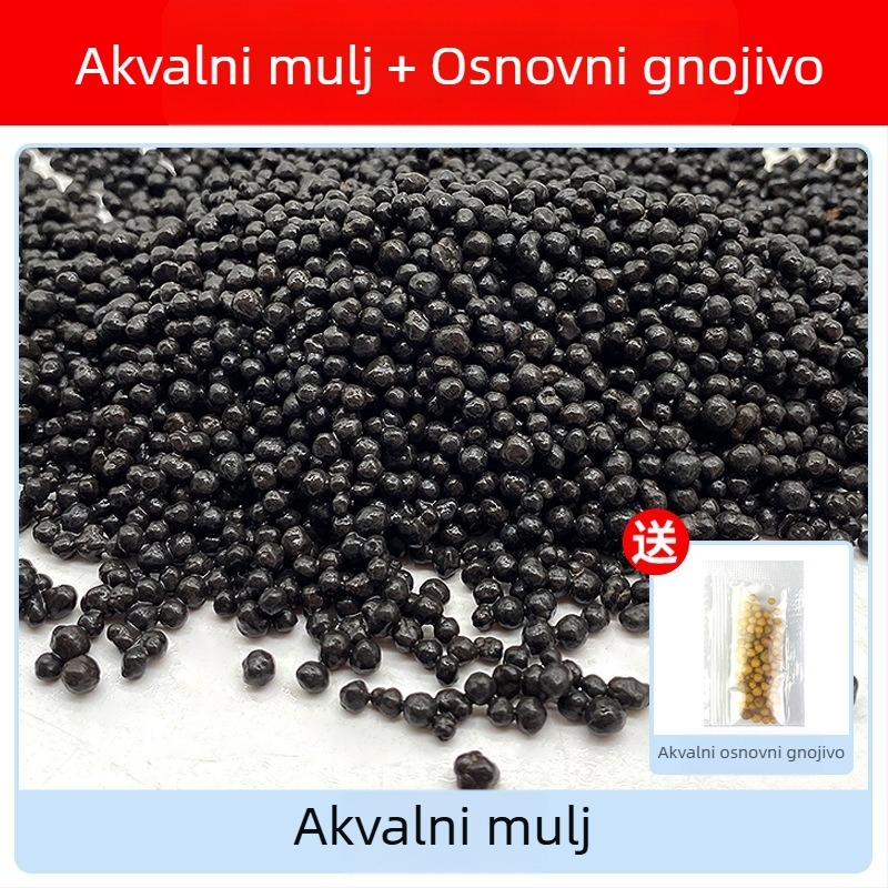 Ekološka podloga za akvarijske biljke: mulj za vodene biljke, osnovni pijesak, hranjiva zemlja i osnovno gnojivo