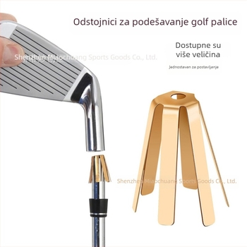 Dodatna oprema za golf: distanceri s osam zubi i sa šest zubi, distancer za punjenje i štapić za podešavanje promjera