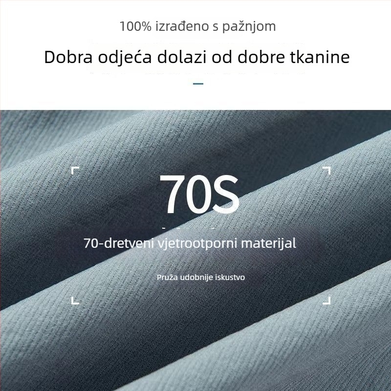 Muška kapuljača jakna za jesen i zimu – vodootporna, otporna na vjetar, brzo suši, za vožnju biciklom na otvorenom