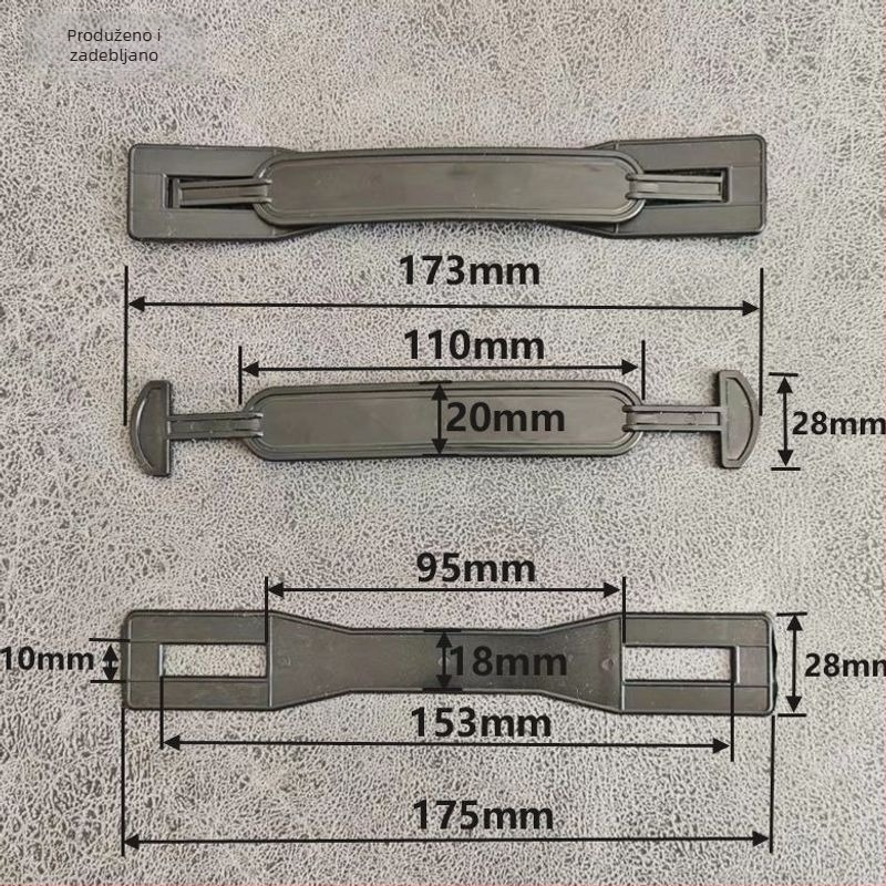 Plastična ručica i kopča za kutije s darovima