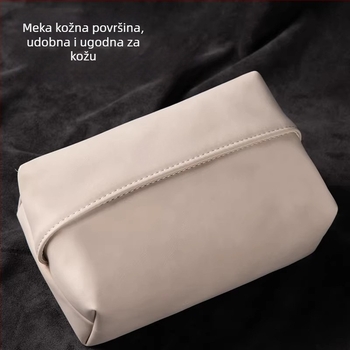 Kožni držač maramica za automobil i kutija za salvete za stol