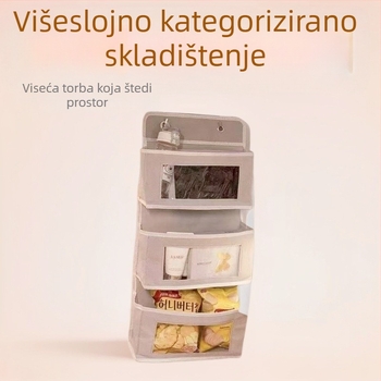 Višenamjenski viseći organizator za studentski dom: za vrata/ormar, skladištenje grickalica i sitnica