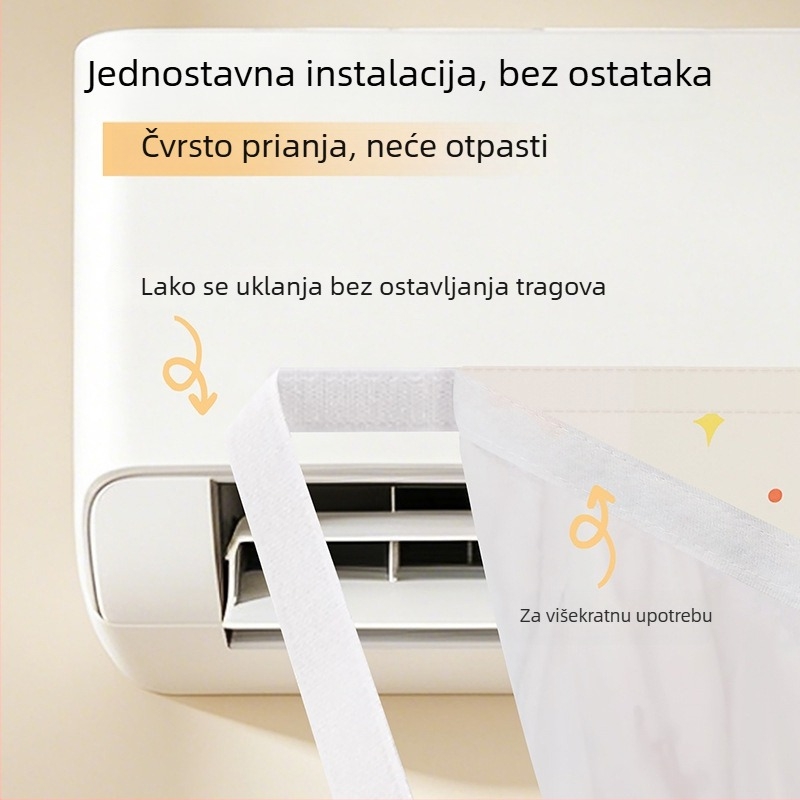 Deflektor zraka za klimatizaciju – višefunkcionalno zaštitno kućište za izlaz zraka