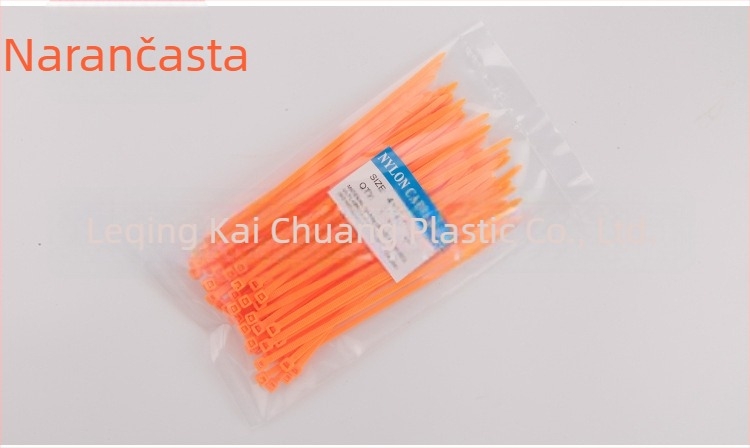 Kabelski zip vezice od najlona, u bojama, 4×150 mm, 100 kom./pakiranje