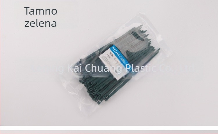 Kabelski zip vezice od najlona, u bojama, 4×150 mm, 100 kom./pakiranje