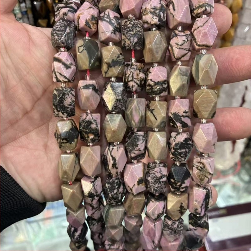 10x14mm prirodni kamen – perle u obliku oktagonalno pravokutnih, za DIY narukvice i ogrlice, poluproizvodi