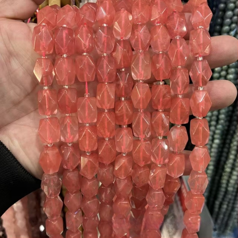 10x14mm prirodni kamen – perle u obliku oktagonalno pravokutnih, za DIY narukvice i ogrlice, poluproizvodi