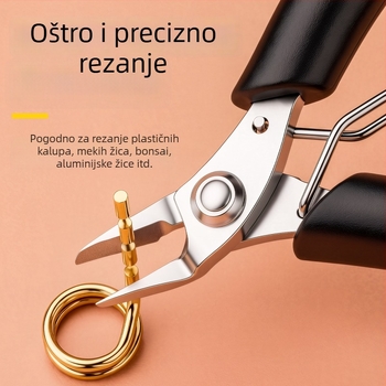Mini višenamenska kliješta za rezanje žica, navijanje žica od nehrđajućeg čelika, mini kliješta za DIY izradu nakita