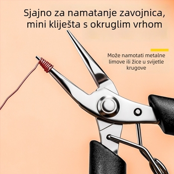 Mini višenamenska kliješta za rezanje žica, navijanje žica od nehrđajućeg čelika, mini kliješta za DIY izradu nakita