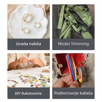 Mini višenamenska kliješta za rezanje žica, navijanje žica od nehrđajućeg čelika, mini kliješta za DIY izradu nakita