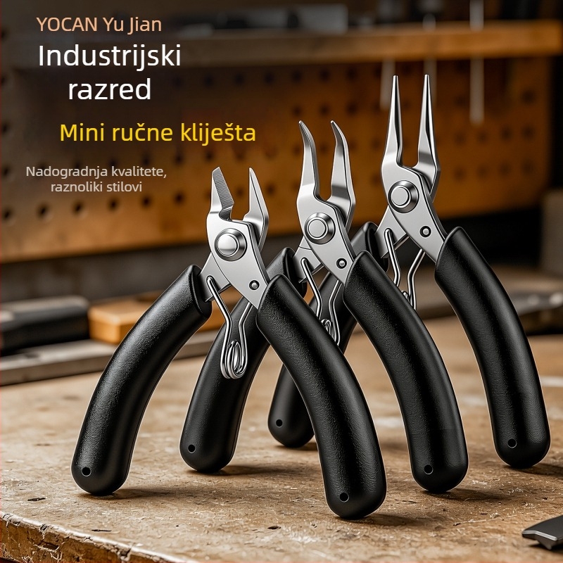 Mini višenamenska kliješta za rezanje žica, navijanje žica od nehrđajućeg čelika, mini kliješta za DIY izradu nakita