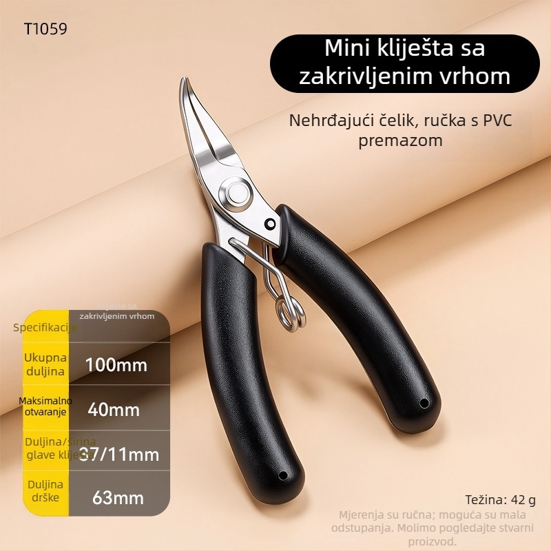 Mini višenamenska kliješta za rezanje žica, navijanje žica od nehrđajućeg čelika, mini kliješta za DIY izradu nakita