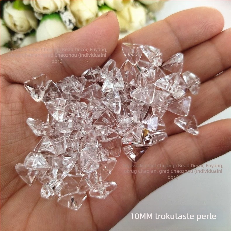 Akrilne slobodne perle 9–28 mm, perle ledova kocka, za DIY ručne naušnice, dekoraciju nakita i rekvizite za fotografiju