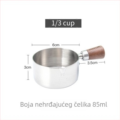 Mini posuda za sos od 304 nehrđajućeg čelika s drškom, teppanyaki set i zdjela za umak