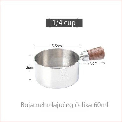 Mini posuda za sos od 304 nehrđajućeg čelika s drškom, teppanyaki set i zdjela za umak
