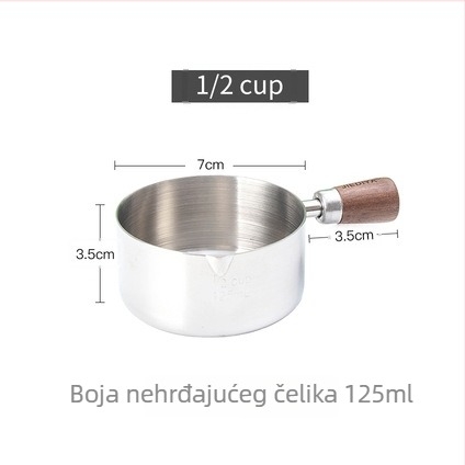 Mini posuda za sos od 304 nehrđajućeg čelika s drškom, teppanyaki set i zdjela za umak