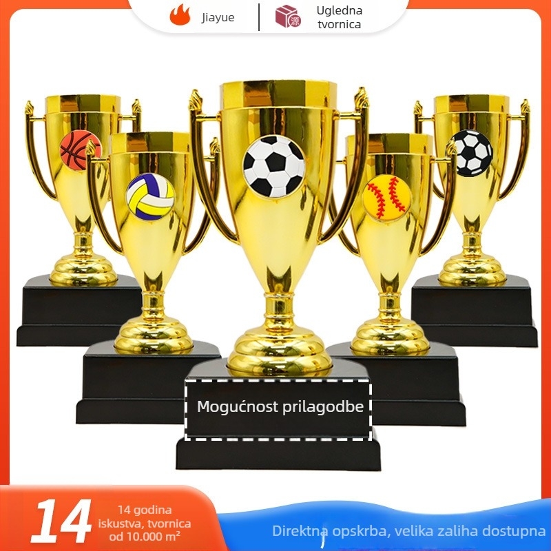 Trofej Svjetskog nogometnog prvenstva — velikog formata, zlatno obloženi trofej, kreativan dizajn, prilagodljiv