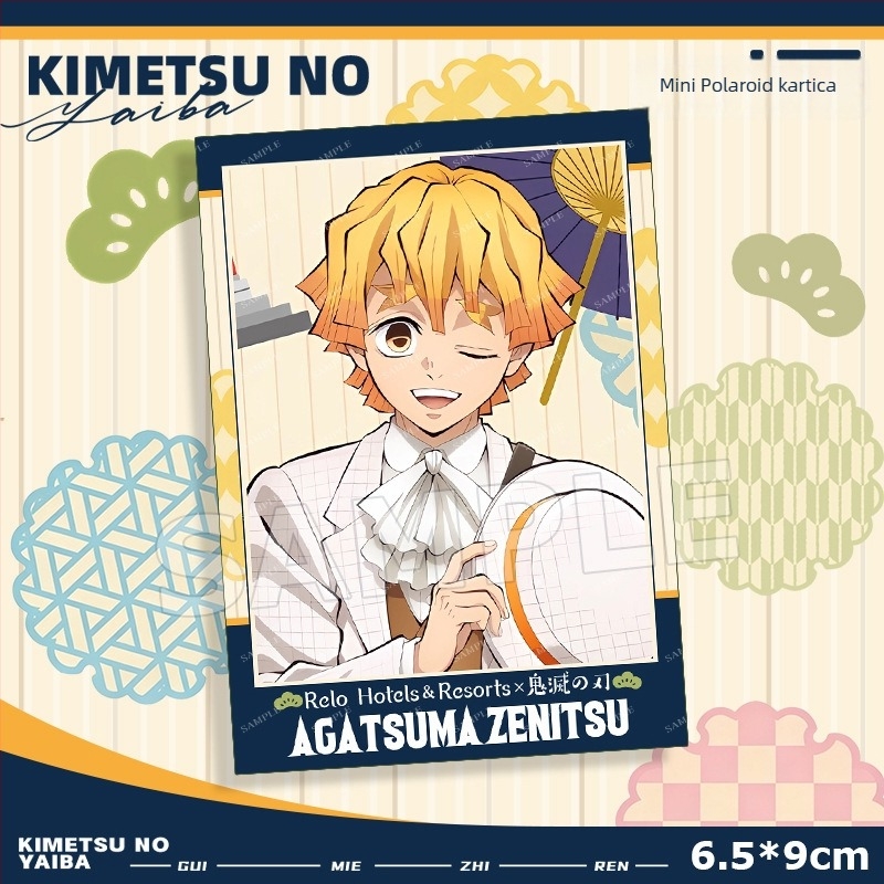 Anime suvenir pin u suradnji s Relo, Polaroid stil, 75 mm, 6,5×9 cm