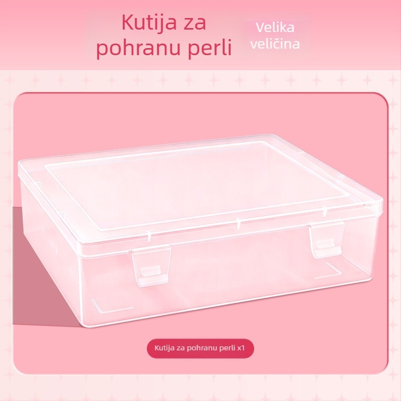 Set dopuna perli za mozaik, 120 boja, 2.6 mm male perle, s vrećicom za pohranu i bočicom za pohranu