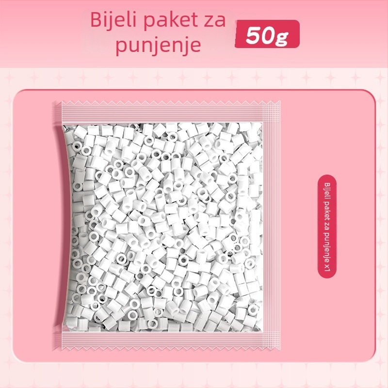 Set dopuna perli za mozaik, 120 boja, 2.6 mm male perle, s vrećicom za pohranu i bočicom za pohranu