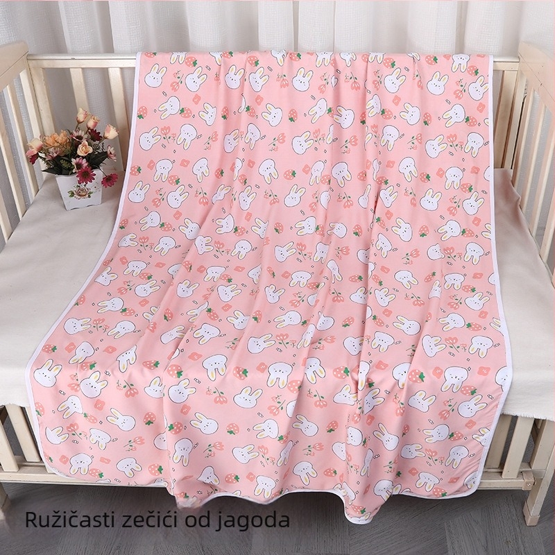 Dječji ljetni pokrivač od pamuk-saten, lagani dječji quilt