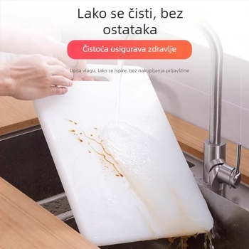 PE daska za rezanje za kućnu upotrebu, daska od PE, pravokutna daska za voće i povrće, antibakterijska i otporna na plijesan