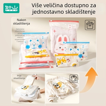Rushan vrećice za skladištenje odjeće za bebe i malu djecu, putni organizatori, zatvorene vreće, bolnička torba za porođaj s hranom