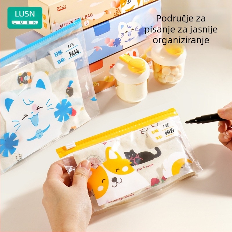 Rushan vrećice za skladištenje odjeće za bebe i malu djecu, putni organizatori, zatvorene vreće, bolnička torba za porođaj s hranom