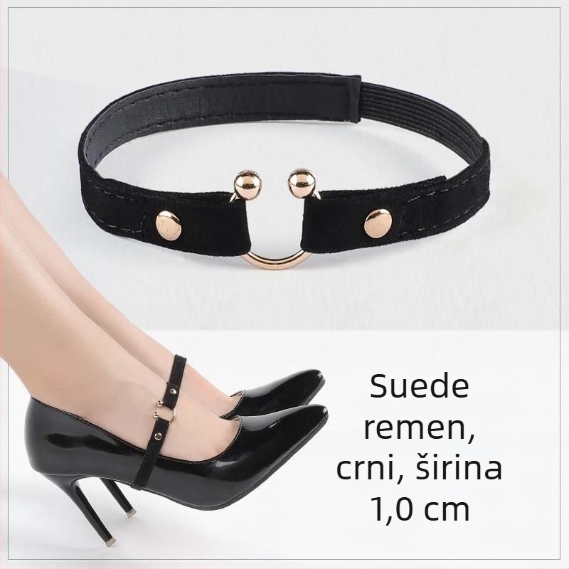 Nevidljive vezice za cipele na petu, elastični pojas i kopča za fiksiranje