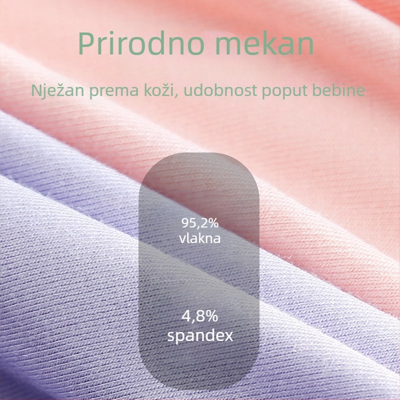 Plus veličine ženske gaćice visokog struka, podizanje stražnjice, Modal, antibakterijski, pamukova podstava