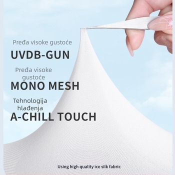 Proširene rukavice od ice silk s UV zaštitom, produžene dužine za ljetnu vožnju