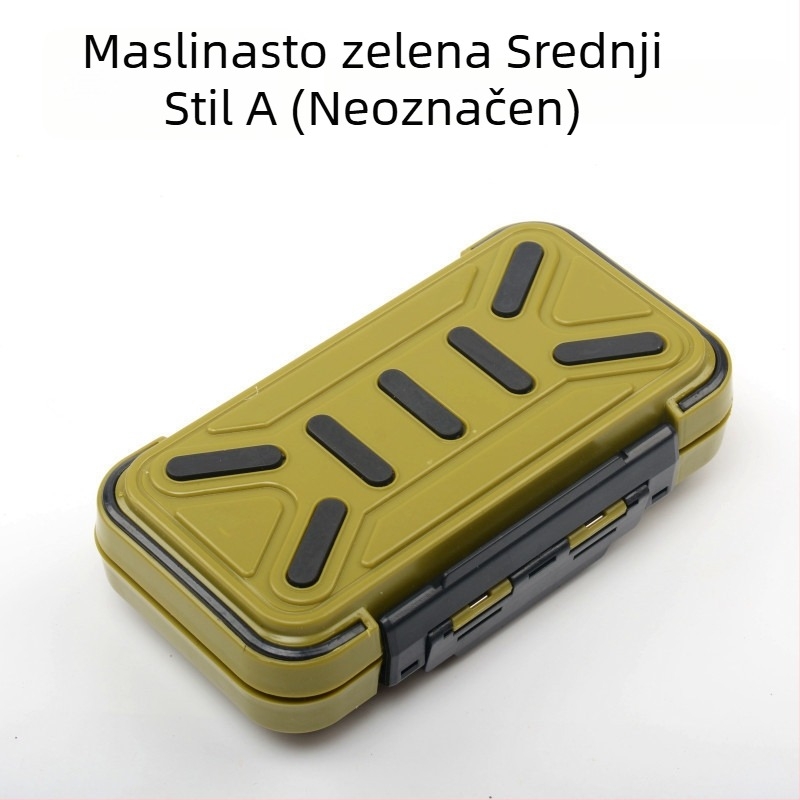 Plastična kutija za ribolovnu opremu, odjeljci za varalice i dijelove